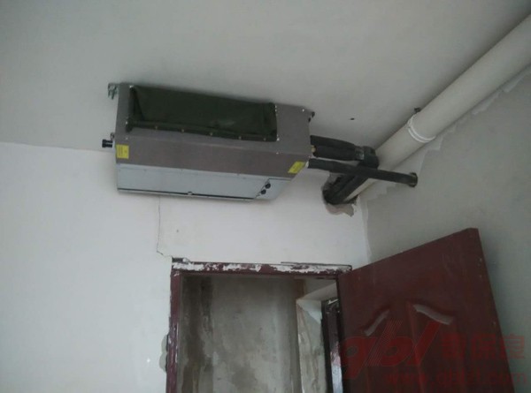 主臥風機盤管安裝